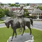 Patung Robert E Lee versi Charlottesville, Virginia (AP)