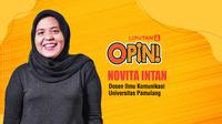 Dosen Ilmu Komunikasi Universitas Pamulang, Novita Intan