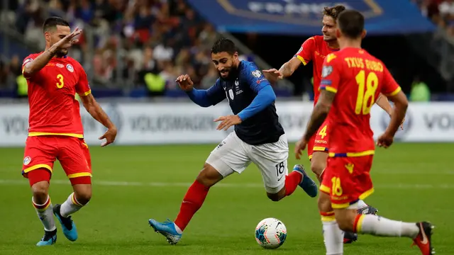 Prancis Kalahkan Andorra 3-0 di Kualifikasi Euro 2020