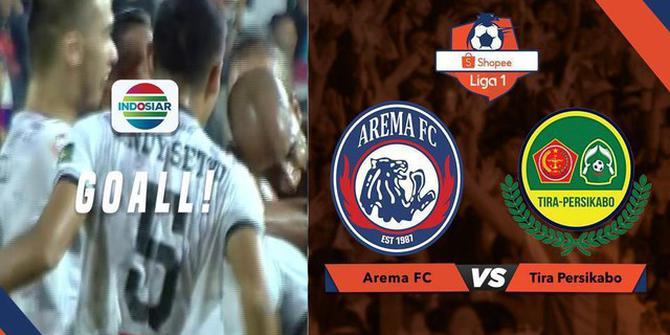 VIDEO: Gol Pemain Asing Tira Persikabo karena Blunder Kiper Arema FC