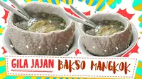 Penasaran seperti apa istimewanya bakso rusuk mangkuk raksasa yang satu ini? (Foto: Kokiku Tv)