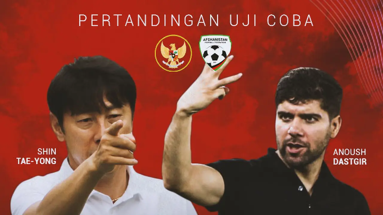Uji Coba - Timnas Indonesia Vs Afghanistan - Head to Head Pelatih