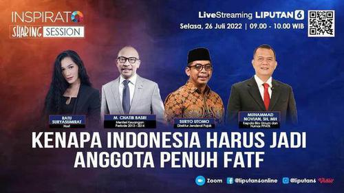 Inspirato Sharing Session: Kenapa Indonesia Harus Jadi Anggota Penuh FATF