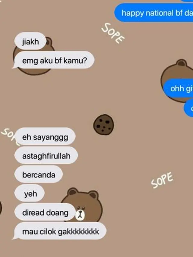 6 Balasan Chat Ucapan Happy National Boyfriend Day Ini Bikin Senyum Sendiri