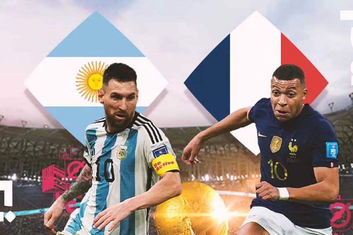 Piala Dunia - Argentina Vs Prancis - Lionel Messi Vs Kylian Mbappe