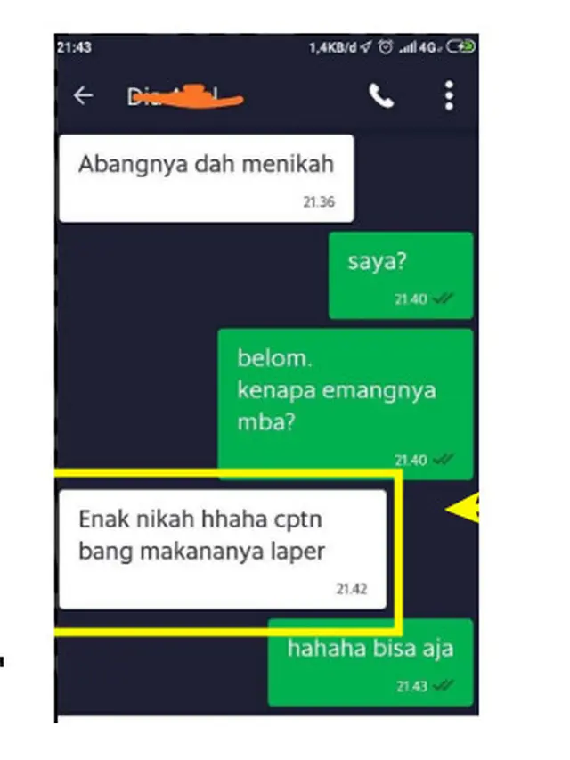 6 Chat Driver Ojek Online dan Penumpang Bahas Nikah Ini Absurd Banget