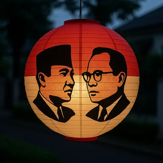 Model Lampion 17 Agustus (Foto: ChatGPT)