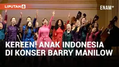 Lima anak Indonesia yang tergabung dalam "Camp Broadway Indonesia" tampil dalam pagelaran musik, penyanyi legendaris Barry Menilow di Carganagie Hall, New York. Berikut laporan tim VOA New York.