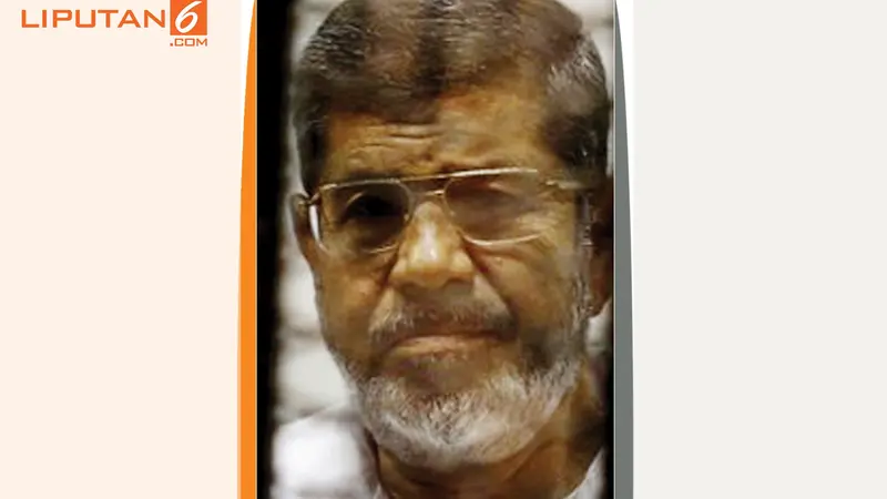 Banner Infografis Ironi Mohammed Morsi