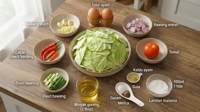 Resep Tumis Kol Telur yang Gurih dan Tidak Berair