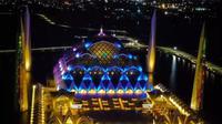 6 Potret Masjid Raya Al Jabbar yang Dirancang Ridwan Kamil, Megah dan Indah (Sumber: Twitter/@siska16284484)