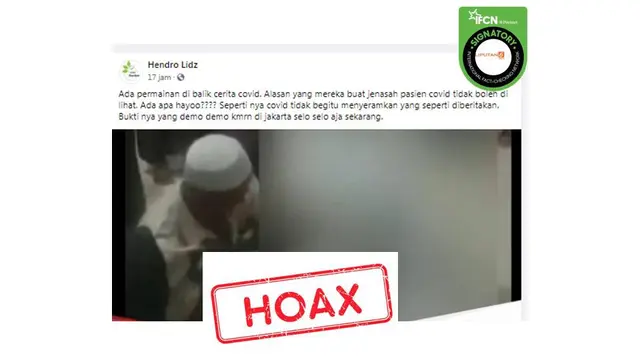 Cek Fakta jenazah korban Covid-19 di Probolinggo