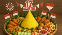 Cara Menghias Tumpeng Sederhana Tapi Cantik untuk Lomba 17 Agustus
