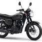 Kawasaki W175 tampil serba hitam. (KMI)