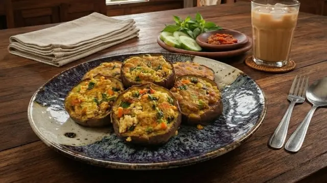 Resep Terong Isi Tahu dan Sayuran