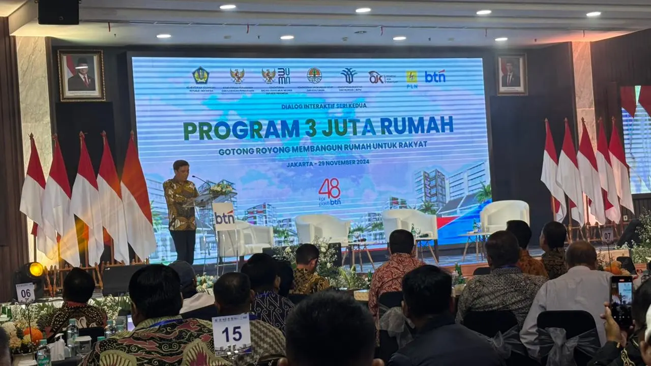 Direktur Utama PT Bank Tabungan Negara Tbk (BTN), Nixon LP Napitupulu