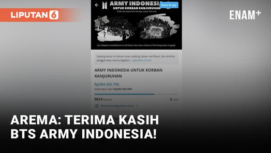 VIDEO: BTS Army Indonesia Galang Dana Untuk Korban Kanjuruhan