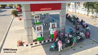 BBM Langka di Makassar Teratasi, Bahlil Ungkap Penyebab Antrean Mengular
