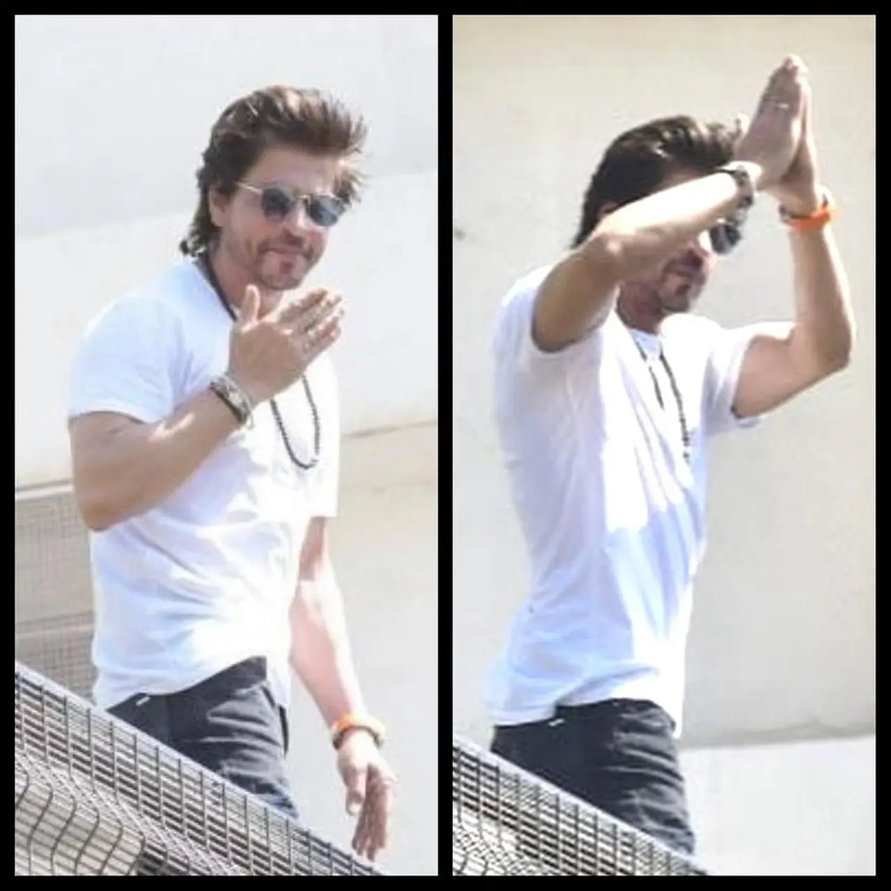 Gaya Shah Rukh Khan Sapa Fans pada Hari Lebaran Idul Fitri 2023, Si