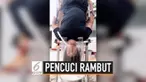 Pria di Tiongkok menciptakan sebuah mesin unik agar mencuci rambut dengan mudah. Tentu mesin ini dibuat khusus untuk siapapun yang malas keramas. Mesin ini diklaim membuat rambut bersih dan lembut.