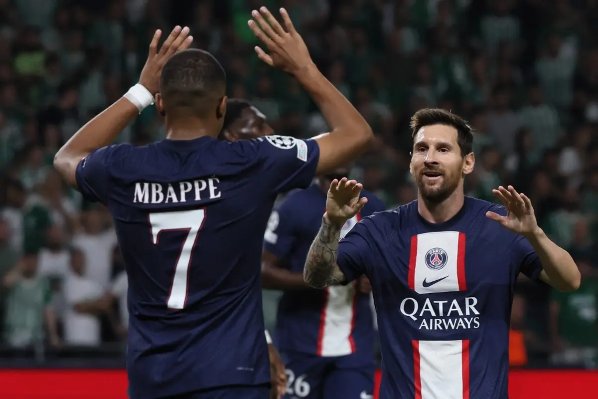 Lionel Messi, Kylian Mbappe