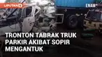 Kecelakaan terjadi di Jalan Raya Wajok Hilir KM 13,6, Mempawah, (16/1/2025) pukul 06.00 WIB. Tronton KB 8078 OL dikemudikan Andri Gunawan menabrak truk KB 8015 HE milik Jalalluddin