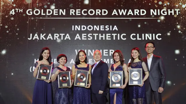 Penghargaan JAC di  th Golden Record Award Night/dok.JAC