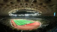 Stadion NSK Olimpiyskyi bakal menjadi tuan rumah final Liga Champions 2018. (UEFA). 