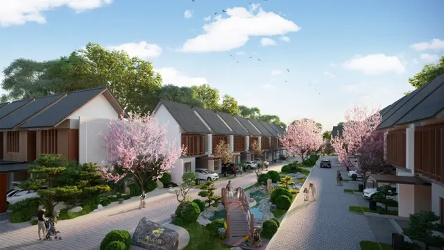 Menengok Rumah Modern Bergaya Jepang dengan Nuansa Tropis