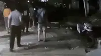 Ledakan di Pasar Cimanggis Tangsel, Sejumlah Bangunan Runtuh