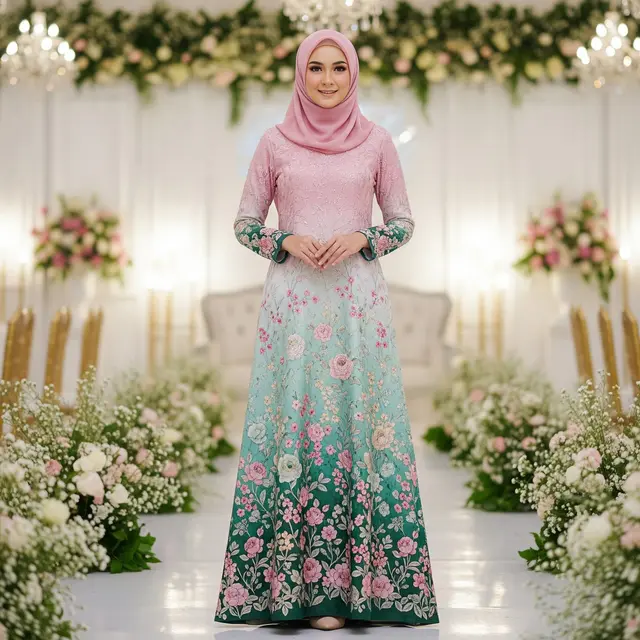Model Gamis Motif Terbaru 2025