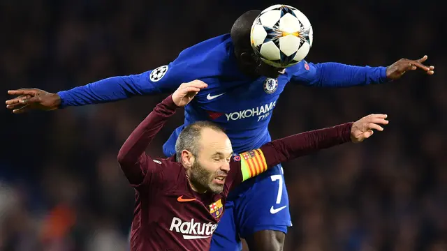 Barcelona dan Chelsea Berbagi Angka