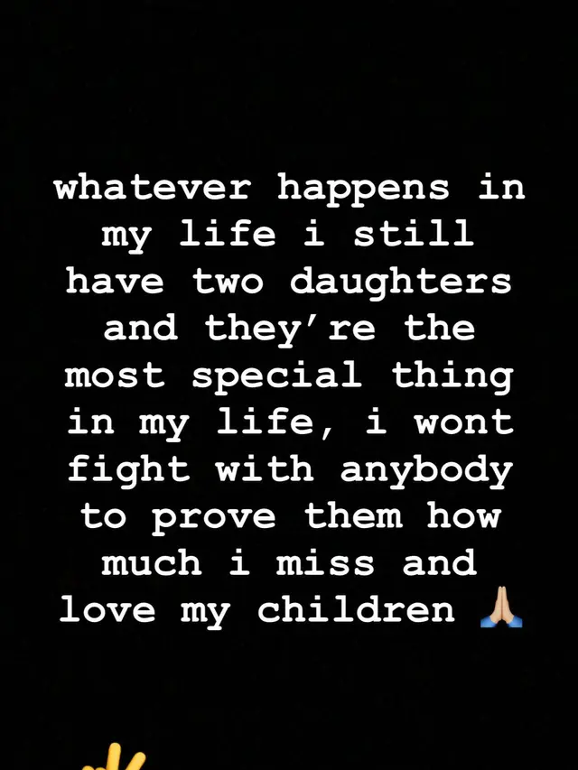 Unggahan Eryck Amaral soal dua anaknya (Instagram Stories)