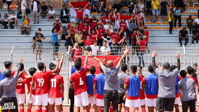 Timnas Indonesia U-19 di Toulon Cup 2022.
