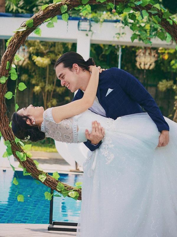Momen Pernikahan Haico Van der Veken dan Rangga Azof di Sinetron Samudra Cinta. (Sumber: Instagram/@haico.vdv)