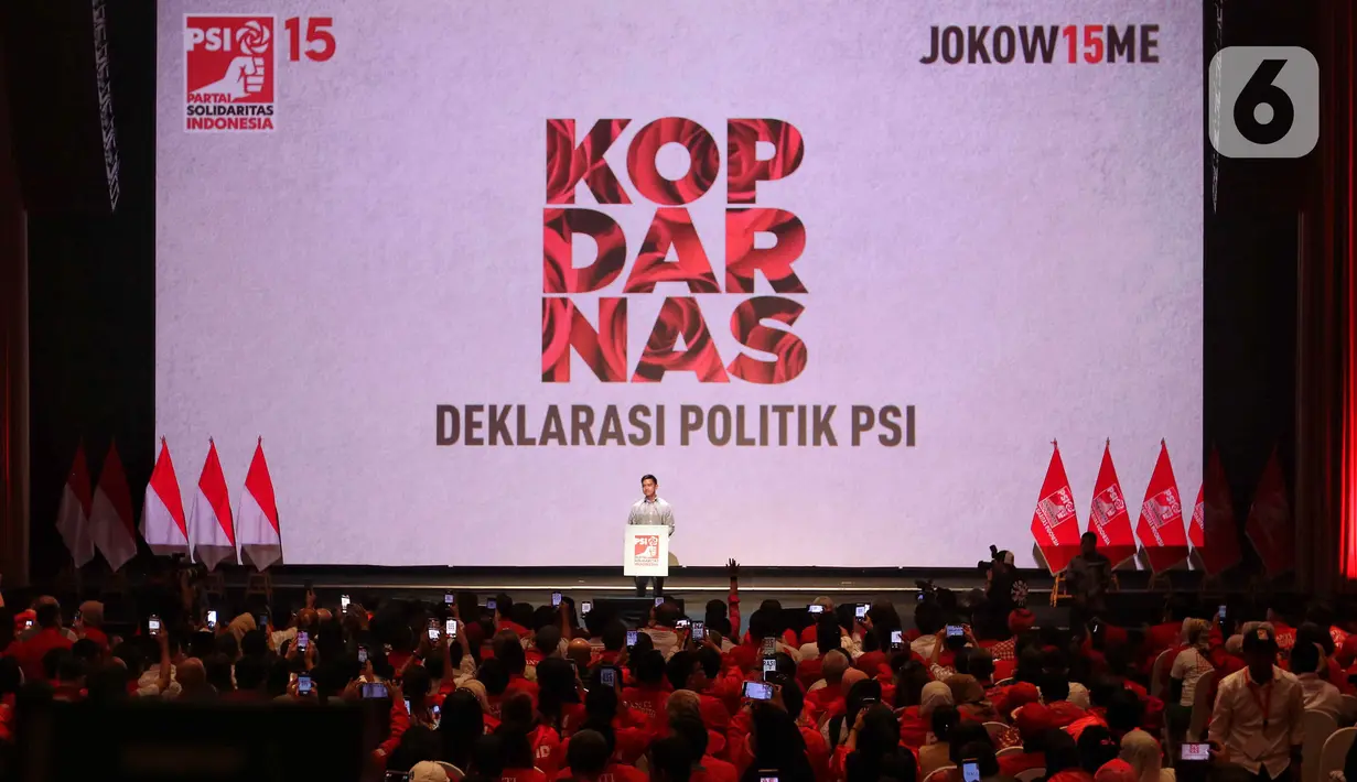 Alasan Kaesang terjun ke dunia politik karena terinspirasi dari sang ayah yang saat menjabat sebagai Presiden RI, Joko Widodo (Jokowi). (Liputan6.com/Angga Yuniar)