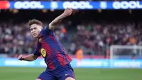 Bungkam Levante 3-0, Barcelona Gusur Real Madrid dari Puncak Klasemen