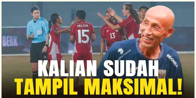 VIDEO: Satoru Mochizuki Tetap Puji Timnas Indonesia Putri meski Tidak Lolos ke Piala Asia 2026