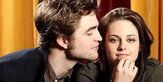 Reunian Robert Pattinson dan Kristen Stewart pasca 5 tahun berpisah membuat banyak hati para penggemar meleleh. (NationalTurk)
