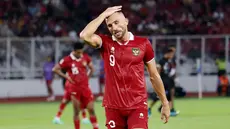 Ilija Spasojevic. Striker naturalisasi kelahiran Montenegro berusia 35 tahun yang sejak 13 Desember 2017 memperkuat Bali United ini menjadi pemain dengan nilai pasar tertinggi ketiga bersama dua pemain lainnya di kubu Timnas Indonesia pada ajang Piala AFF 2022. Saat ini ia berbanderol 325 ribu euro atau setara Rp5,4 miliar. Bersama Timnas Indonesia, ia telah mengoleksi 4 caps dengan torehan 4 gol dan 1 assist sejak melakukan debut pada 25 November 2017. (Bola.com/M Iqbal Ichsan)