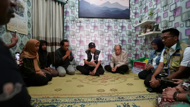 Kemesos Komitmen Penuhi Kebutuhan Keluarga Almarhum