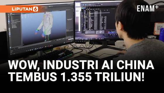VIDEO: China Klaim Industri AI Tembus 600 Miliar Yuan