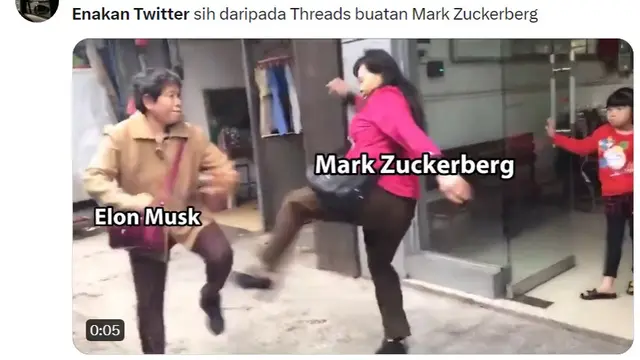 Meme Netizen Bandingin Threads dan Twitter, Kocak dan Bikin Ngakak