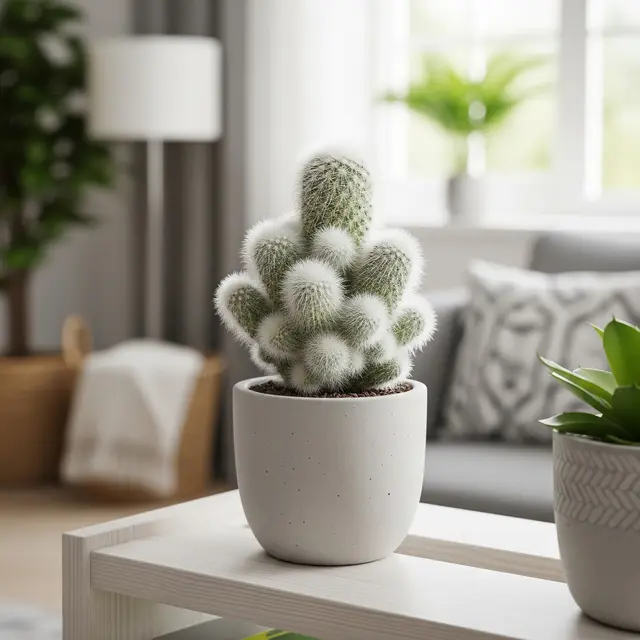 Mammillaria Plumosa (AI Generated)