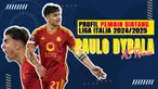 Berita video profil pemain bintang kali ini mengulas tentang Paulo Dybala yang memulai kariernya di Italia bersama Palermo dan mengguncang Serie A bersama AS Roma sekarang.
