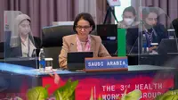 Delegasi dari negara anggota G20 yang menghadiri '3rd Health Working Group G20' di Hilton Resort, Nusa Dua, Bali pada Selasa, 23 Agustus 2022. (Dok Kementerian Kesehatan RI)