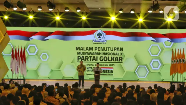 Wapres Ma'ruf Amin Tutup Munas Partai Golkar