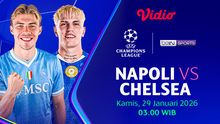 Nonton Live Streaming Liga Champions 2025/26: Napoli vs Chelsea, Tayang di Vidio