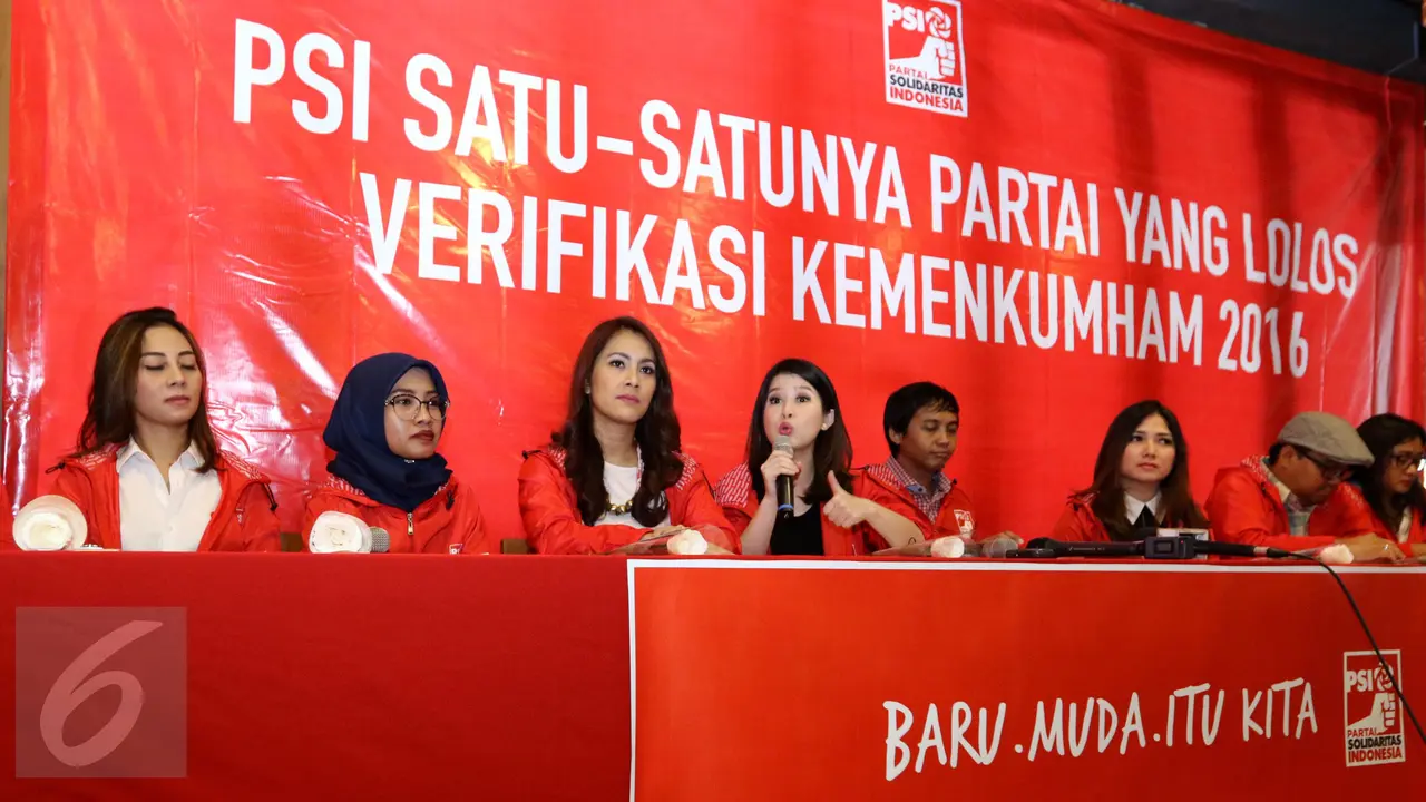 20161011-Partai Solidaritas Indonesia Lolos Verifikasi-Jakarta