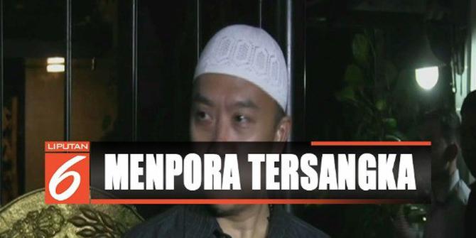 Penampilan Imam Nahrawi Usai Ditetapkan Tersangka oleh KPK